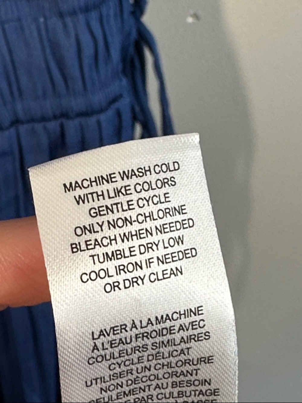 NWT Joie Blue Lapis Maxi Dress Size M Fax Wrap Tiered - Picture 8 of 15